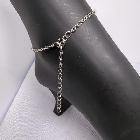 Turtle Ankle Bracelet Stainless Steel New with Tags - Picture 4 of 6